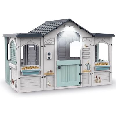 Chicos Luma House Grande Casetta per Bambini Interattiva con Luce e Suoni dotata di Finestre Apribili e Gattaiola Inclusa Da 2 Anni () Chicos Luma House Grande Casetta per Bambini Interattiva con Luce e Suoni dotata di Finestre Apribili e Gattaiola Inclusa Da 2 Anni ()