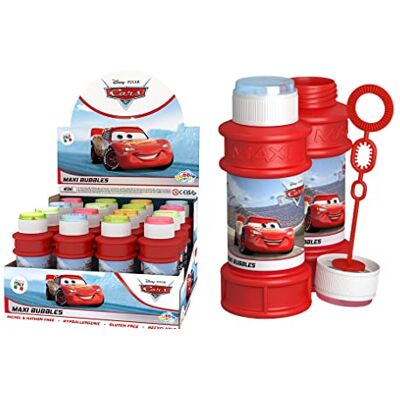 Dulcop Pacco da 16 bolle Cars Bolle di sapone 175 ml 047026BPA Rosso Plastica Licenza ufficiale Giocattolo per bambini Gioco all'aperto A partire dai 3 anni Dulcop Pacco da 16 bolle Cars Bolle di sapone 175 ml 047026BPA Rosso Plastica Licenza ufficiale Giocattolo per bambini Gioco all'aperto A partire dai 3 anni