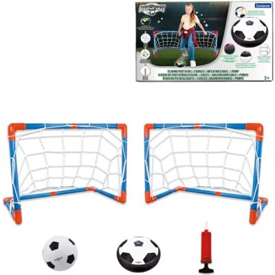 Lexibook Aerofoot, Disco da Calcio Hovercraft, 2 Porte, Pompa e Pallone Gonfiabile Inclusi, scivola Facilmente, Veloce e dinamico, Effetti Luminosi, Bordi in Schiuma Antiurto, Ricaricabile, Lexibook Aerofoot, Disco da Calcio Hovercraft, 2 Porte, Pompa e Pallone Gonfiabile Inclusi, scivola Facilmente, Veloce e dinamico, Effetti Luminosi, Bordi in Schiuma Antiurto, Ricaricabile,