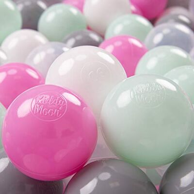 KIDDYMOON - 100 - 7cm - Colorate - Palline KIDDYMOON - 100 - 7cm - Colorate - Palline