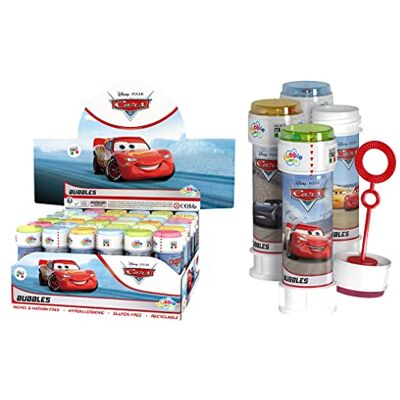 Disney CARS Pacco da 36 flaconi di bolle di sapone da 60 ml Dreamworks Multicolore Licenza ufficiale Giocattolo per bambini Gioco all'aperto A partire dai 3 anni Disney CARS Pacco da 36 flaconi di bolle di sapone da 60 ml Dreamworks Multicolore Licenza ufficiale Giocattolo per bambini Gioco all'aperto A partire dai 3 anni