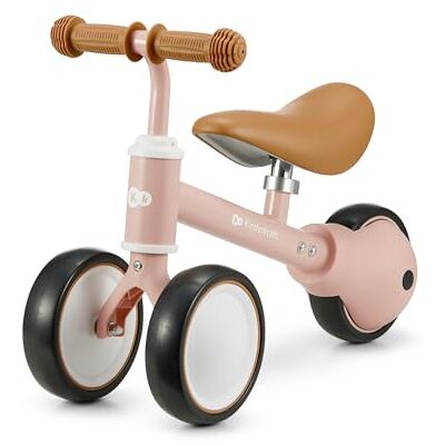 kk Kinderkraft Kinderkraft CUTIE, Triciclo senza pedali, sella regolabile, Rosa kk Kinderkraft Kinderkraft CUTIE, Triciclo senza pedali, sella regolabile, Rosa