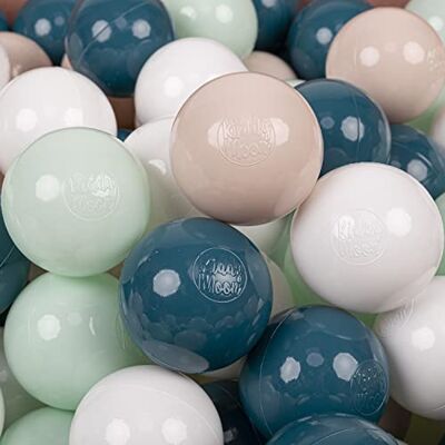 KIDDYMOON - Sfere da bagno - 7 cm - 200 pz KIDDYMOON - Sfere da bagno - 7 cm - 200 pz