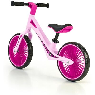 FEBER Balance Bike Rosa, Bicicletta senza Pedali Sportiva, Ultraleggera, Potenzia la Coordinazione e l'Equilibrio, Manopole in Gomma, Sella Ergonomica Regolabile in Altezza, +2 anni, () FEBER Balance Bike Rosa, Bicicletta senza Pedali Sportiva, Ultraleggera, Potenzia la Coordinazione e l'Equilibrio, Manopole in Gomma, Sella Ergonomica Regolabile in Altezza, +2 anni, ()