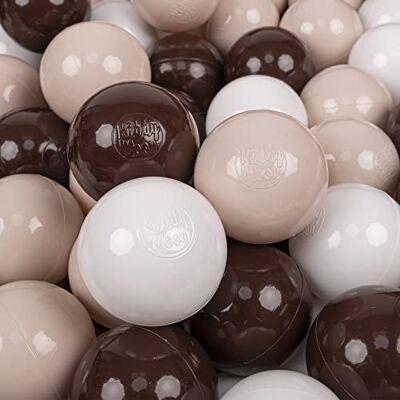 KIDDYMOON - 100 Palline - Bagno - Multicolore - Palline piscina KIDDYMOON - 100 Palline - Bagno - Multicolore - Palline piscina