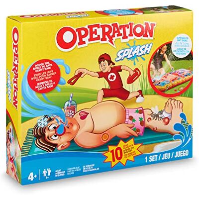 Hasbro Operation Splash Game by WowWee – Gioco di Famiglia per Il Vostro Giardino – più Acqua, più Divertimento! Hasbro Operation Splash Game by WowWee – Gioco di Famiglia per Il Vostro Giardino – più Acqua, più Divertimento!
