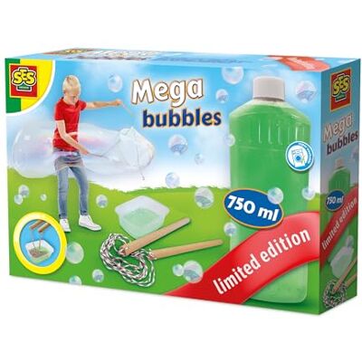 Creative Bolle giganti, edizione limitata 750 ml, con tanta soluzione saponata, con strumento pratico e soluzione saponata forte per bolle giganti Creative Bolle giganti, edizione limitata 750 ml, con tanta soluzione saponata, con strumento pratico e soluzione saponata forte per bolle giganti