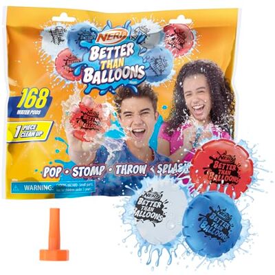 Nerf SOA Better Than Balloons 168 cialde, rosso, bianco, blu Nerf SOA Better Than Balloons 168 cialde, rosso, bianco, blu