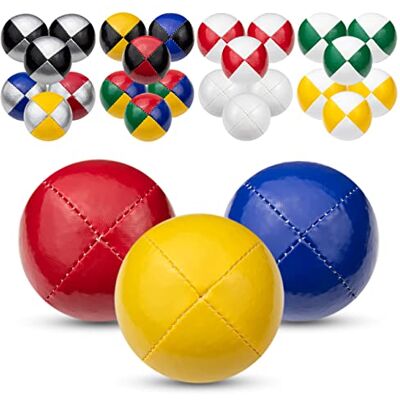 Juggle Dream Set di 3 Palline da Giocoleria Professionali, con Video di Apprendimento Online, Perfette per Principianti ed Esperti Juggle Dream Set di 3 Palline da Giocoleria Professionali, con Video di Apprendimento Online, Perfette per Principianti ed Esperti