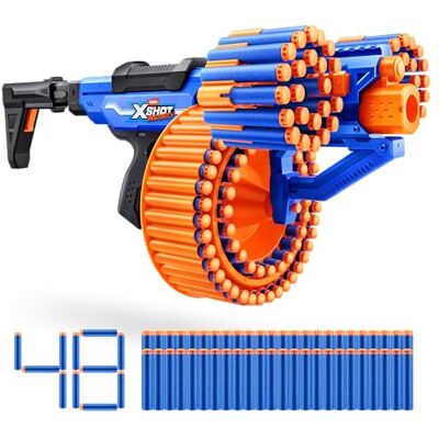 XSHOT Insanity Blitz Hammer (48 Dardi) di ZURU XSHOT Insanity Blitz Hammer (48 Dardi) di ZURU