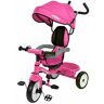 Colibrì Triciclo Bambini 1 anno Passeggino Fronte Mamma e Strada Leggero   Treciclo Regolabile Bimbo Bimba 9 mesi Colibrino Rosa