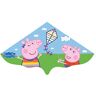 Günther Flugspiele Aquilone per bambini con motivo Peppa Pig, pronto al volo, a linea singola in robusto foil dai 4 anni, circa 115 x 63 cm