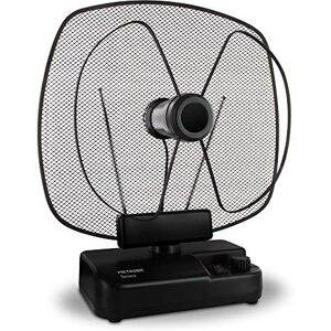 Metronic 426997 Antenna UHF/VHF Interno TNT- TERSERA guadagno 59 dB (guadagno regolabile) Nero Metronic 426997 Antenna UHF/VHF Interno TNT- TERSERA guadagno 59 dB (guadagno regolabile) Nero