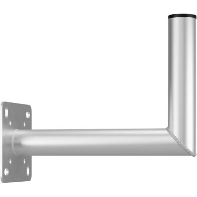 goobay Sat Supporto da parete con foro per balcone/supporto per parabola satellitare fino a max. 85 cm, supporto per asta angolare, supporto da parete, supporto per antenna con distanza dalla goobay Sat Supporto da parete con foro per balcone/supporto per parabola satellitare fino a max. 85 cm, supporto per asta angolare, supporto da parete, supporto per antenna con distanza dalla