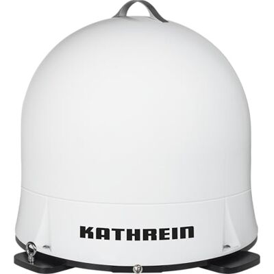Kathrein CAP 550M Plus – Antenna da campeggio completamente automatica (Portatile, leggera, utilizzo flessibile, ingombro ridotto, live streaming su dispositivi mobili) – Bianco Kathrein CAP 550M Plus – Antenna da campeggio completamente automatica (Portatile, leggera, utilizzo flessibile, ingombro ridotto, live streaming su dispositivi mobili) – Bianco