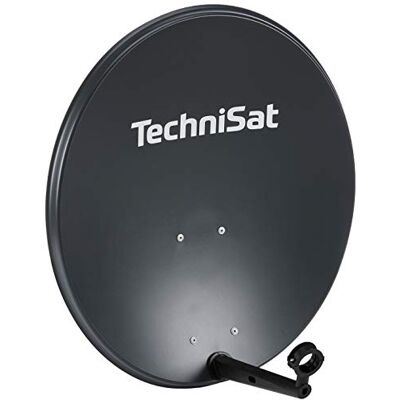 TechniSat TECHNITENNE 70 Parabola satellitare digitale, 70 cm, antenna con palo di supporto, pronto per il montaggio di un LNB 40 mm, colore: Antracite TechniSat TECHNITENNE 70 Parabola satellitare digitale, 70 cm, antenna con palo di supporto, pronto per il montaggio di un LNB 40 mm, colore: Antracite