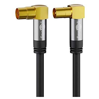 goobay CABLE DE ANTENA (TIPO 135DB), COAXIAL 90 ° 10 METROS NEGRO goobay CABLE DE ANTENA (TIPO 135DB), COAXIAL 90 ° 10 METROS NEGRO