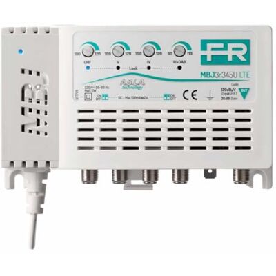 FRACARRO MBJ3R3U Amplificatore Multibanda, T2, CENTR, 2IN, 3+DAB, U T2 FRACARRO MBJ3R3U Amplificatore Multibanda, T2, CENTR, 2IN, 3+DAB, U T2