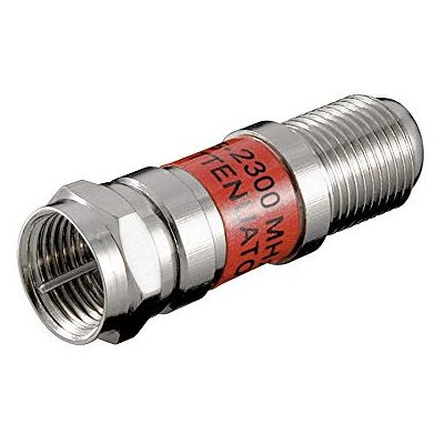 goobay 67151 Attenuatore SAT 6 dB Spina F > Presa F goobay 67151 Attenuatore SAT 6 dB Spina F > Presa F