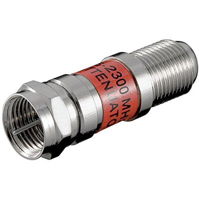 goobay 67153 Attenuatore SAT 12 dB Spina F > Presa F goobay 67153 Attenuatore SAT 12 dB Spina F > Presa F