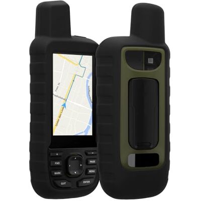 kwmobile Cover in silicone compatibile con Garmin GPSMAP 66sr / GPSMAP 67 Custodia protettiva antiscivolo compatibile con dispositivi GPS di navigazione Protezione navigatore kwmobile Cover in silicone compatibile con Garmin GPSMAP 66sr / GPSMAP 67 Custodia protettiva antiscivolo compatibile con dispositivi GPS di navigazione Protezione navigatore