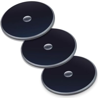 Digicharge Confezione da 3 dischi adesivi per cruscotto per supporto a ventosa per telefono e supporto GPS per navigatore satellitare Garmin/TomTom 80 mm, larghezza 8,3 cm, adesivo VHB 3M 3 pezzi Digicharge Confezione da 3 dischi adesivi per cruscotto per supporto a ventosa per telefono e supporto GPS per navigatore satellitare Garmin/TomTom 80 mm, larghezza 8,3 cm, adesivo VHB 3M 3 pezzi