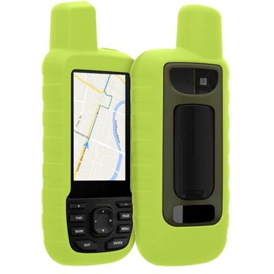 kwmobile Cover in silicone compatibile con Garmin GPSMAP 66sr / GPSMAP 67 Custodia protettiva antiscivolo compatibile con dispositivi GPS di navigazione Protezione navigatore kwmobile Cover in silicone compatibile con Garmin GPSMAP 66sr / GPSMAP 67 Custodia protettiva antiscivolo compatibile con dispositivi GPS di navigazione Protezione navigatore