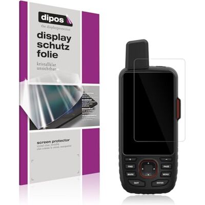 dipos 2x Pellicola Protettiva trasparente per Garmin GPSMAP 67 67i dipos 2x Pellicola Protettiva trasparente per Garmin GPSMAP 67 67i