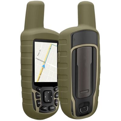 kwmobile Cover in silicone compatibile con Garmin GPSMAP 65/62 / 62S / 62SC Custodia protettiva antiscivolo compatibile con dispositivi GPS di navigazione Protezione navigatore kwmobile Cover in silicone compatibile con Garmin GPSMAP 65/62 / 62S / 62SC Custodia protettiva antiscivolo compatibile con dispositivi GPS di navigazione Protezione navigatore