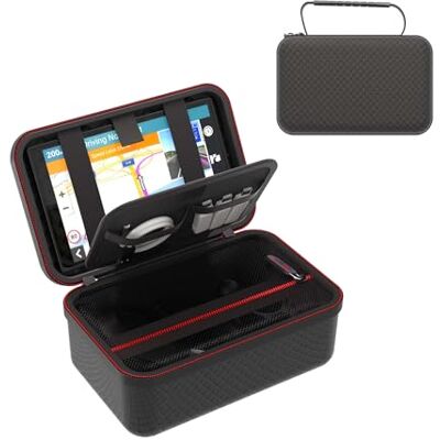 Digicharge Custodia da trasporto per 5'' GPS Garmin Drive 53 52 51 DriveSmart 55, TomTom Go Classic 2nd Gen Lite Discover Premium Expert Basic Essential 5200 Navigatore Caricabatterie e supporto Fit Digicharge Custodia da trasporto per 5'' GPS Garmin Drive 53 52 51 DriveSmart 55, TomTom Go Classic 2nd Gen Lite Discover Premium Expert Basic Essential 5200 Navigatore Caricabatterie e supporto Fit