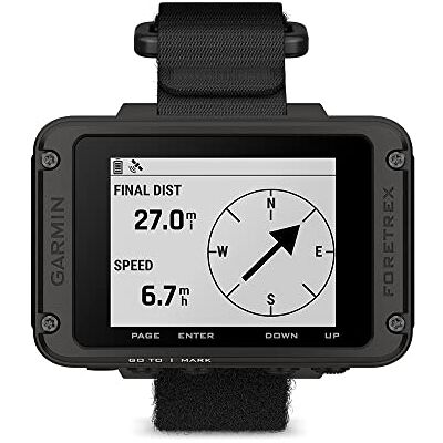 Garmin Foretrex 801, navigazione GPS da polso, GNSS multi-banda aggiornato, maggiore durata della batteria Garmin Foretrex 801, navigazione GPS da polso, GNSS multi-banda aggiornato, maggiore durata della batteria