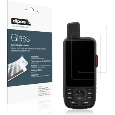 dipos 2x Pellicola Protettiva 9H opaca per Garmin GPSMAP 67 67i Antiriflesso, non si rompe e non si scheggia, non è vero vetro, Anti-Shock, antigraffio, senza bolle, autoadesiva dipos 2x Pellicola Protettiva 9H opaca per Garmin GPSMAP 67 67i Antiriflesso, non si rompe e non si scheggia, non è vero vetro, Anti-Shock, antigraffio, senza bolle, autoadesiva