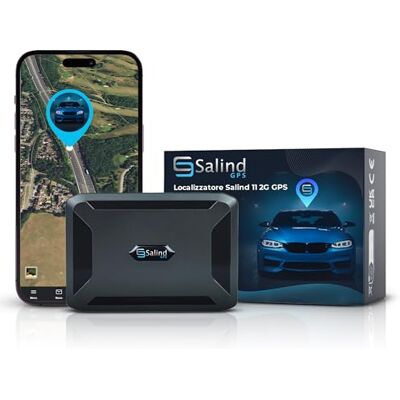 Salind GPS Salind 11, Localizzatore GPS per Auto, Moto, Camion e Altri Veicoli con Allarmi Multipli, Tracker con App, Magnete Potente, Batteria fino a 90 Giorni, Tracciamento in Tempo Reale Salind GPS Salind 11, Localizzatore GPS per Auto, Moto, Camion e Altri Veicoli con Allarmi Multipli, Tracker con App, Magnete Potente, Batteria fino a 90 Giorni, Tracciamento in Tempo Reale