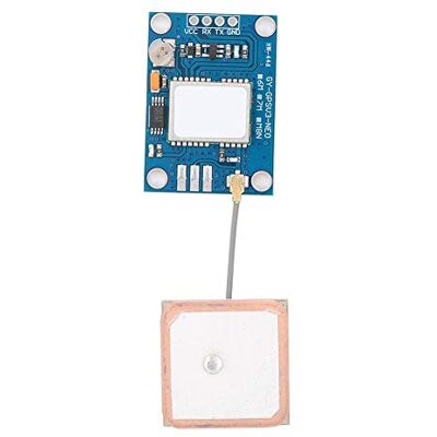 Vikye Modulo GPS, modulo di posizionamento atellite della scheda GPS NEO-7M Accessorio Fornisce software di test per computer GPS Vikye Modulo GPS, modulo di posizionamento atellite della scheda GPS NEO-7M Accessorio Fornisce software di test per computer GPS