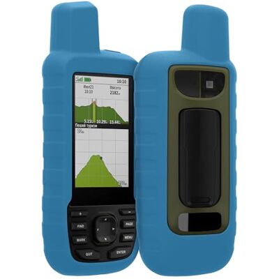 kwmobile Cover in silicone compatibile con Garmin GPSMAP 66sr / GPSMAP 67 Custodia protettiva antiscivolo compatibile con dispositivi GPS di navigazione Protezione navigatore kwmobile Cover in silicone compatibile con Garmin GPSMAP 66sr / GPSMAP 67 Custodia protettiva antiscivolo compatibile con dispositivi GPS di navigazione Protezione navigatore