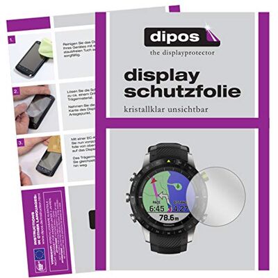 dipos 5x Pellicola Protettiva trasparente per Garmin MARQ Athlete Si adatta perfettamente, ultra sottile, antigraffio, senza bolle, compatibile con cover, anti impronte, autoadesiva dipos 5x Pellicola Protettiva trasparente per Garmin MARQ Athlete Si adatta perfettamente, ultra sottile, antigraffio, senza bolle, compatibile con cover, anti impronte, autoadesiva