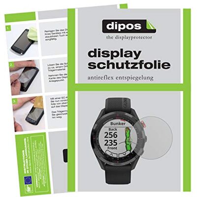 dipos 2x Pellicola Protettiva opaca per Garmin Approach S62 dipos 2x Pellicola Protettiva opaca per Garmin Approach S62