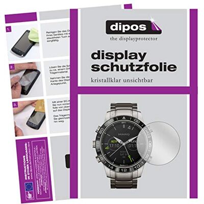 dipos 1x Pellicola Protettiva trasparente per Garmin MARQ Aviator dipos 1x Pellicola Protettiva trasparente per Garmin MARQ Aviator