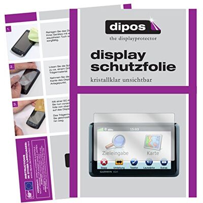 dipos 3x Pellicola Protettiva trasparente per Garmin nüvi 1390Tpro Si adatta perfettamente, ultra sottile, antigraffio, senza bolle, compatibile con cover, anti impronte, autoadesiva dipos 3x Pellicola Protettiva trasparente per Garmin nüvi 1390Tpro Si adatta perfettamente, ultra sottile, antigraffio, senza bolle, compatibile con cover, anti impronte, autoadesiva