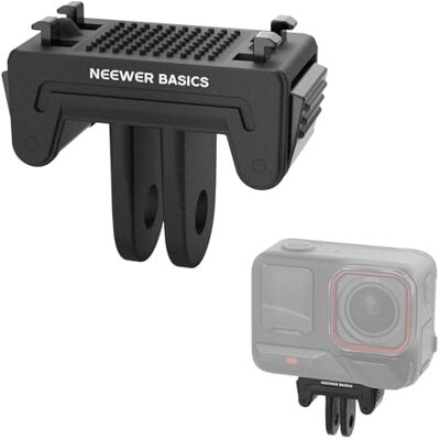 NEEWER Adattatore Supporto Magnetico a Sgancio Rapido Compatibile con Insta360 Ace Pro 2/Ace Pro, Accessori Staffa di Estensione Base Attacco Action Cam con Dito a 2 Punte per Riprese Video Film, DP05 NEEWER Adattatore Supporto Magnetico a Sgancio Rapido Compatibile con Insta360 Ace Pro 2/Ace Pro, Accessori Staffa di Estensione Base Attacco Action Cam con Dito a 2 Punte per Riprese Video Film, DP05