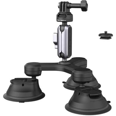 PGYTECH CapLock Supporto a Tripla Aspirazione, Ventosa Auto per ActionCam PGYTECH CapLock Supporto a Tripla Aspirazione, Ventosa Auto per ActionCam