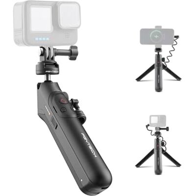 PGYTECH CapLock MantisPod Power, 5000mAh Poignée Batterie pour Gopro PGYTECH CapLock MantisPod Power, 5000mAh Poignée Batterie pour Gopro