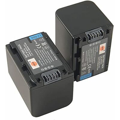 DSTE 2-Pacco Ricambio Batteria Compatibile per Sony NP-FV70 DCR-SR15 SR21 SR68 SR88 SX15 SX21 SX44 SX45 SX63 SX65 SX83 SX85 FDR-AX100 DSTE 2-Pacco Ricambio Batteria Compatibile per Sony NP-FV70 DCR-SR15 SR21 SR68 SR88 SX15 SX21 SX44 SX45 SX63 SX65 SX83 SX85 FDR-AX100