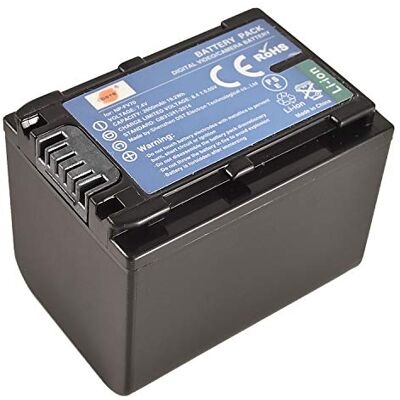 DSTE NP-FV70 Batteria di ricambio compatibile per Sony DCR-SX45 DCR-SX65 DCR-SX83 DCR-SX85 HDR-CX150 HDR-CX155 HDR-CX160 HDR-CX190 HDR-CX200 DSTE NP-FV70 Batteria di ricambio compatibile per Sony DCR-SX45 DCR-SX65 DCR-SX83 DCR-SX85 HDR-CX150 HDR-CX155 HDR-CX160 HDR-CX190 HDR-CX200