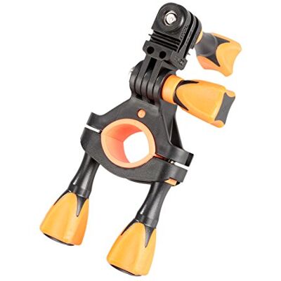 iSHOXS Bike Mount supporto tubolare per GoPro, DJI, Insta360 e Action Cam Supporto manubrio per bici, moto, e-bike Fissaggio 18–28 mm con estensioni e accessori inclusi iSHOXS Bike Mount supporto tubolare per GoPro, DJI, Insta360 e Action Cam Supporto manubrio per bici, moto, e-bike Fissaggio 18–28 mm con estensioni e accessori inclusi