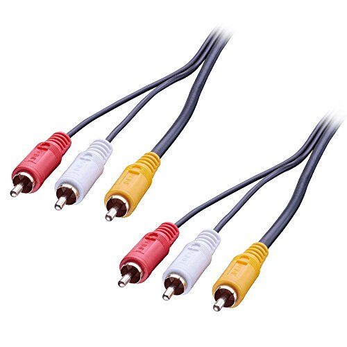 Lindy 35691 Cavo Audio/Video 3 x RCA, 2m