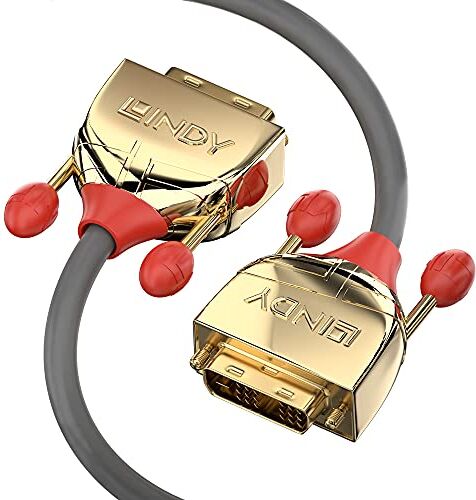 Lindy Cavo DVI-D Dual Link Gold Line, 0.5m