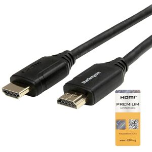 StarTech .com Cavo HDMI 2.0 certificato Premium ad elevata velocità da 1m, Cavo video HDMI ad elevata velocità HD 4K 60Hz HDR10, Cavo HDMI con Ethernet per Monitor UHD, TV, Display, M/M (HDMM1MP) StarTech .com Cavo HDMI 2.0 certificato Premium ad elevata velocità da 1m, Cavo video HDMI ad elevata velocità HD 4K 60Hz HDR10, Cavo HDMI con Ethernet per Monitor UHD, TV, Display, M/M (HDMM1MP)