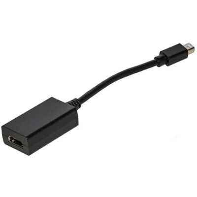LINK LKADAT16N Cavo Adattatore Mini DisplayPort Maschio HDMI Femmina LKADAT16N (0,15 m, Nero) – Risoluzione Massima 1080p Full HD – Compatibile con Monitor, proiettori e TV LINK LKADAT16N Cavo Adattatore Mini DisplayPort Maschio HDMI Femmina LKADAT16N (0,15 m, Nero) – Risoluzione Massima 1080p Full HD – Compatibile con Monitor, proiettori e TV