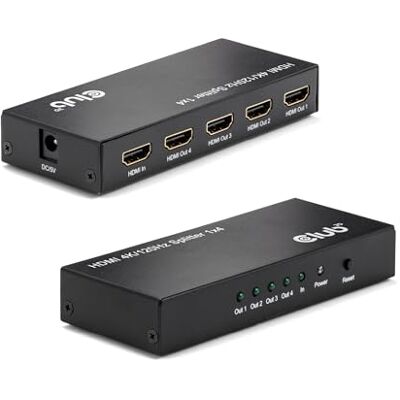 Club 3D CSV-1385 Splitter 1 su 4 HDMI™ 4K120Hz Club 3D CSV-1385 Splitter 1 su 4 HDMI™ 4K120Hz